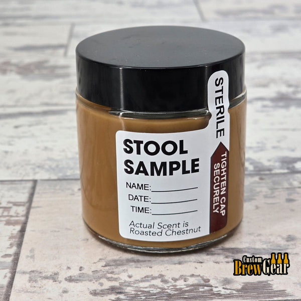 Medical Lab Sample Candles Gift Set in Wooden Crate - Custom Brew Gear