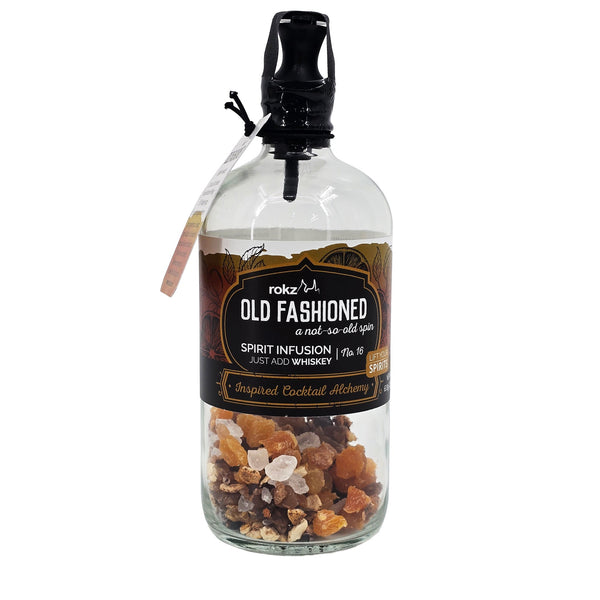 Old Fashioned Cocktail - Mocktail Infusion - Custom Brew Gear