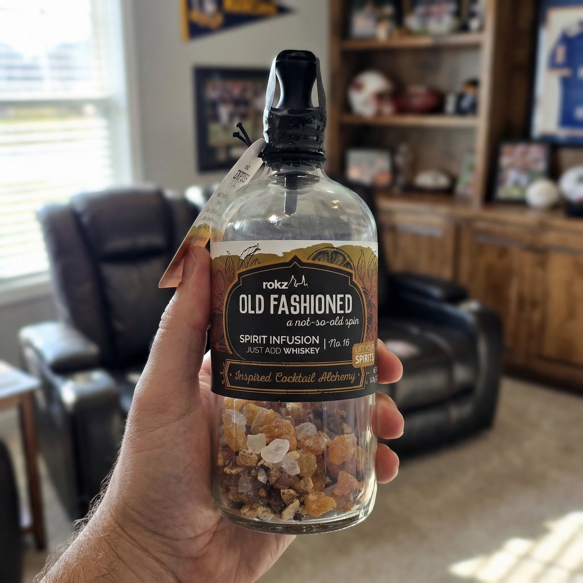 Old Fashioned Cocktail - Mocktail Infusion - Custom Brew Gear
