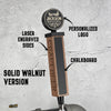 Personalized Beer Tap Handle – Black Label Round Edition - Custom Brew Gear
