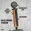 Personalized Beer Tap Handle – Black Label Round Edition - Custom Brew Gear