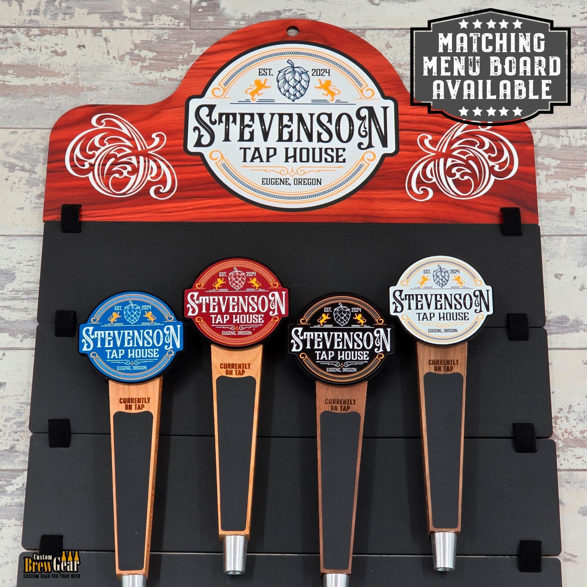 Personalized Beer Tap Handle - Lion Edition - Custom Brew Gear