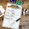 Personalized Game Score Sheets - Dry Erase - Custom Brew Gear