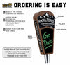 Personalized Short Beer Tap Handle – Mountain Edition - 5.75" - Custom Brew Gear