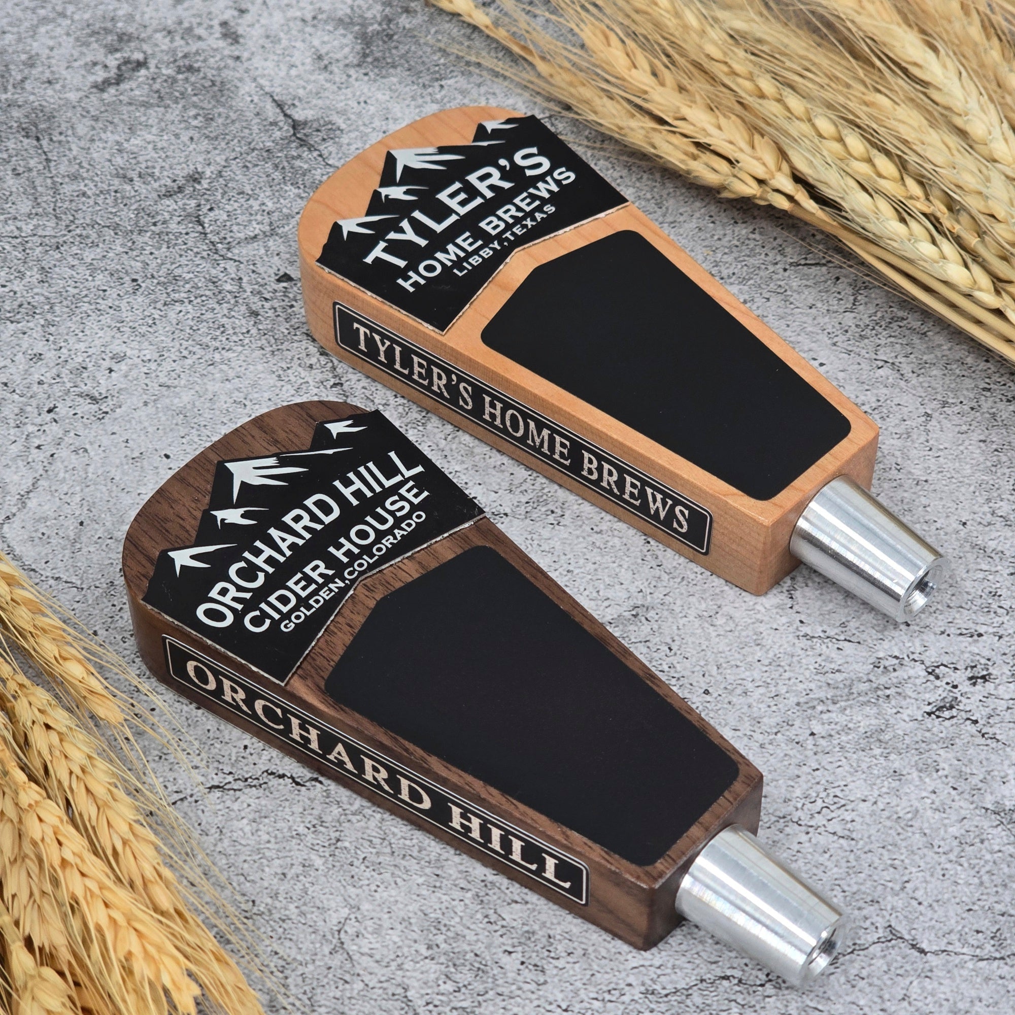 Personalized Short Beer Tap Handle – Mountain Edition - 5.75
