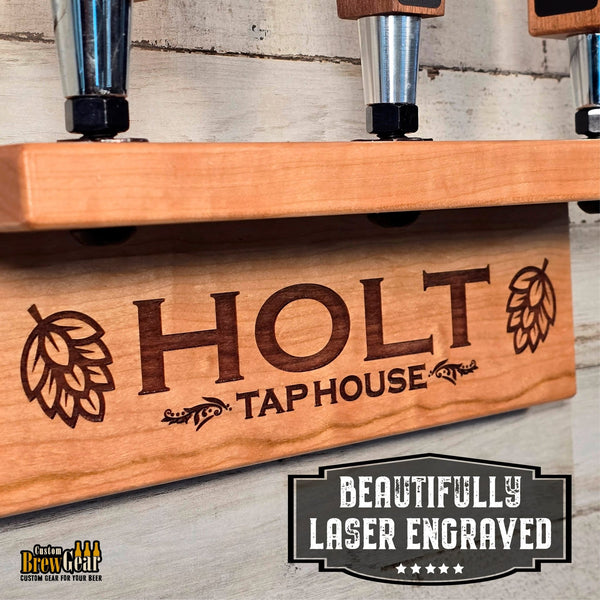 Personalized Tap Handle Display - Custom Brew Gear