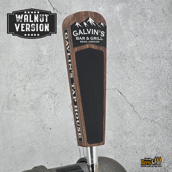 Personalized Tap Handle – Mountain Edition - Custom Brew Gear