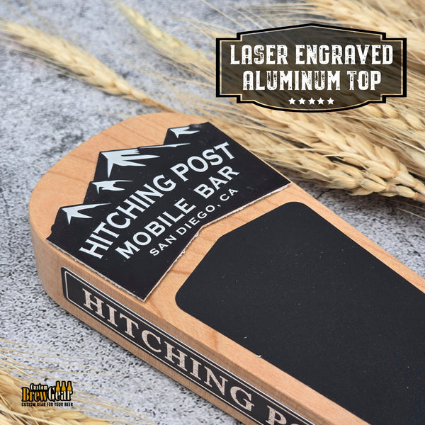 Personalized Tap Handle – Mountain Edition - Custom Brew Gear