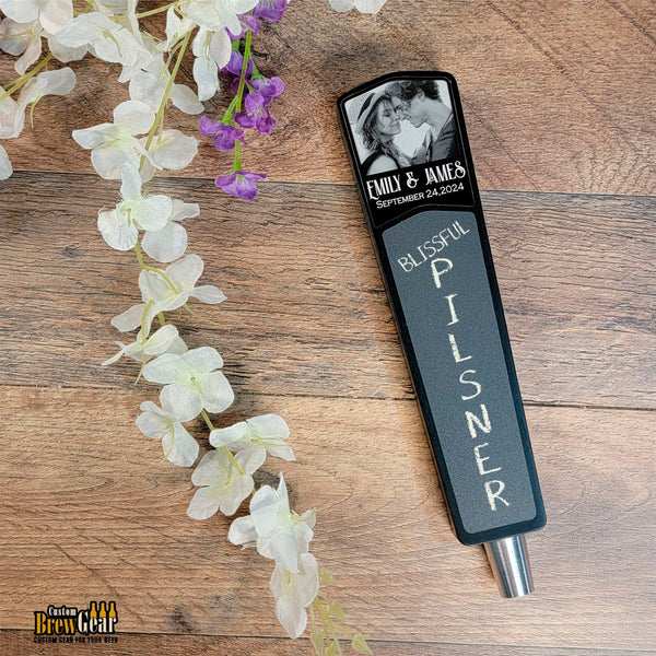 Personalized Wedding Tap Handle - Custom Brew Gear