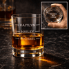 Personalized Whiskey Glass – Funny Dad Gift - Custom Brew Gear