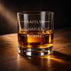 Personalized Whiskey Glass – Funny Dad Gift - Custom Brew Gear