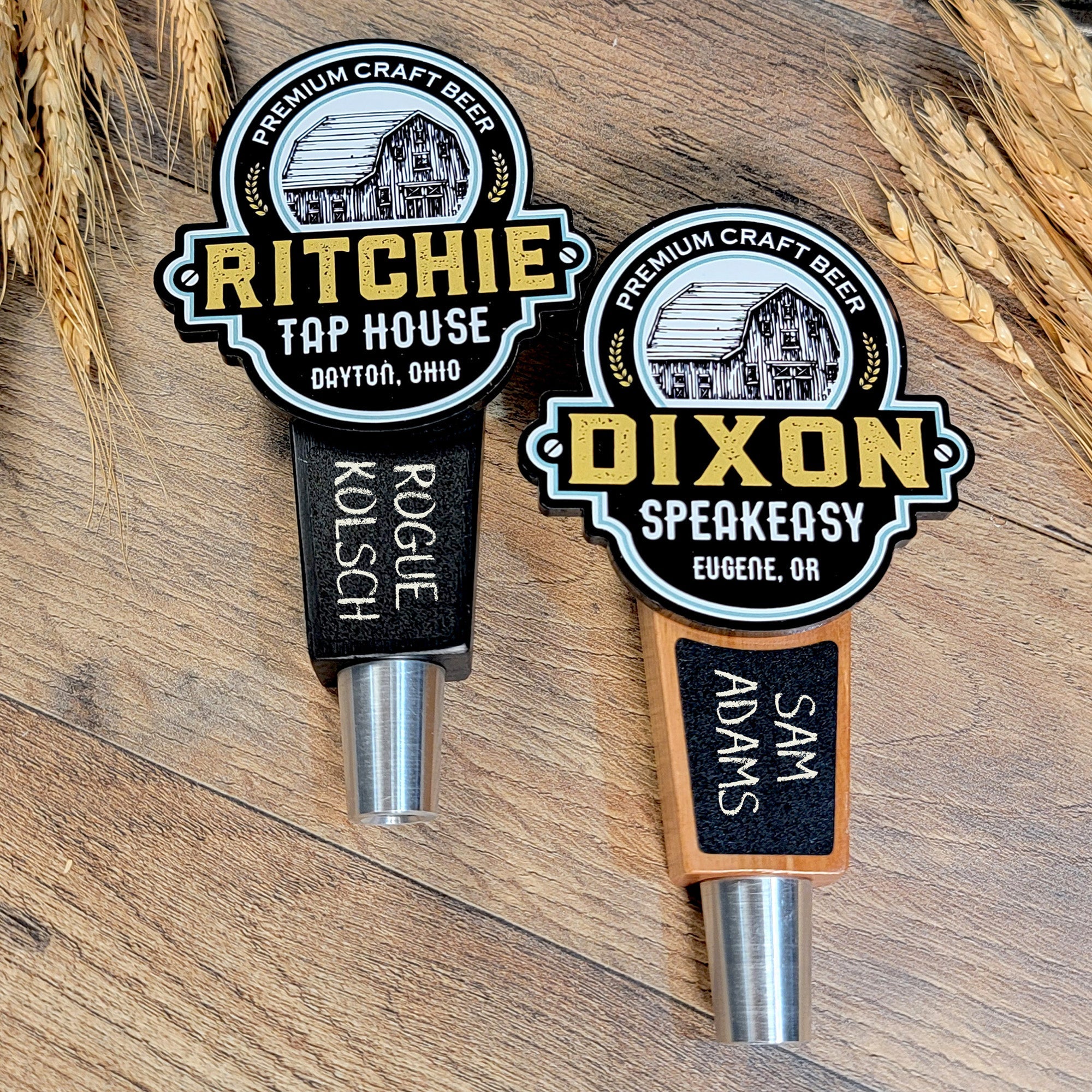 Short Beer Tap Handle - Barn Edition - Custom Brew Gear