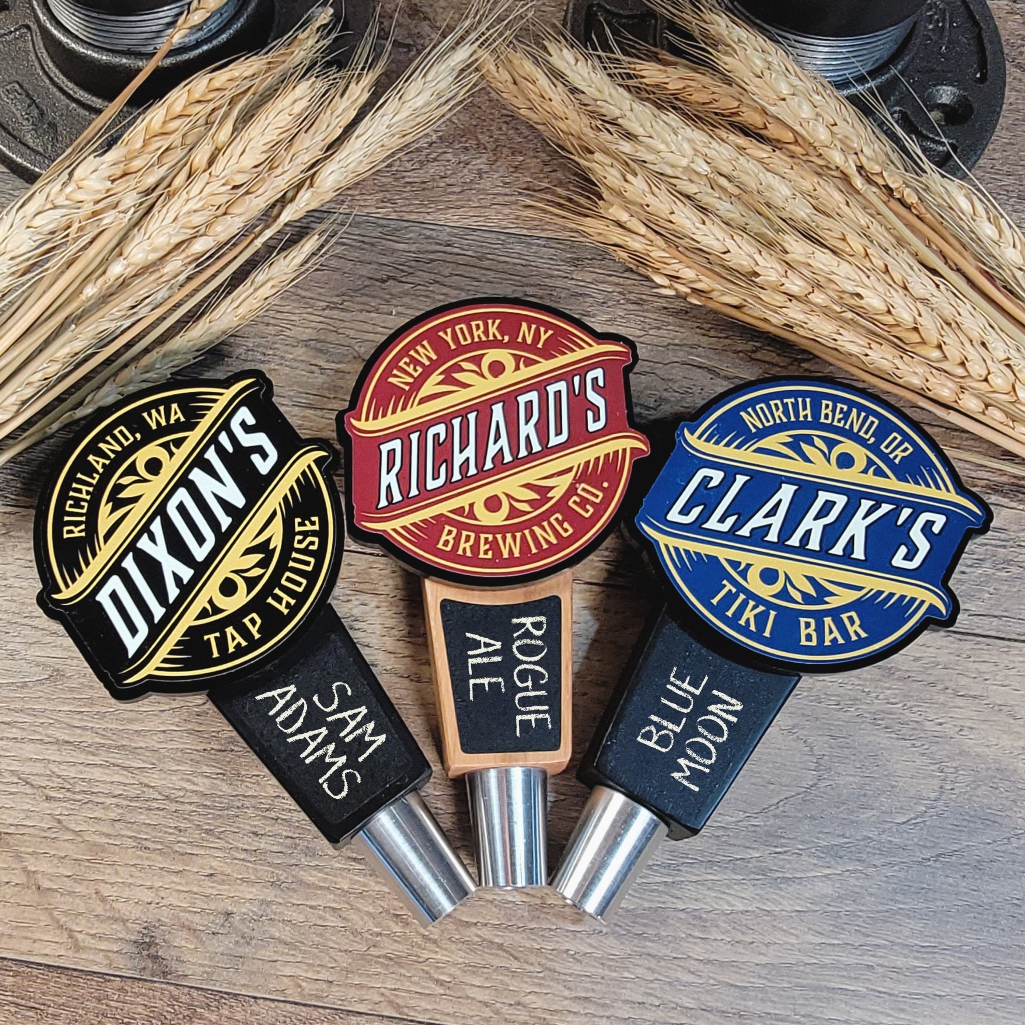 Short Tap Handle - Banner Edition - Custom Brew Gear