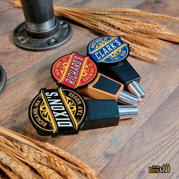 Short Tap Handle - Banner Edition - Custom Brew Gear