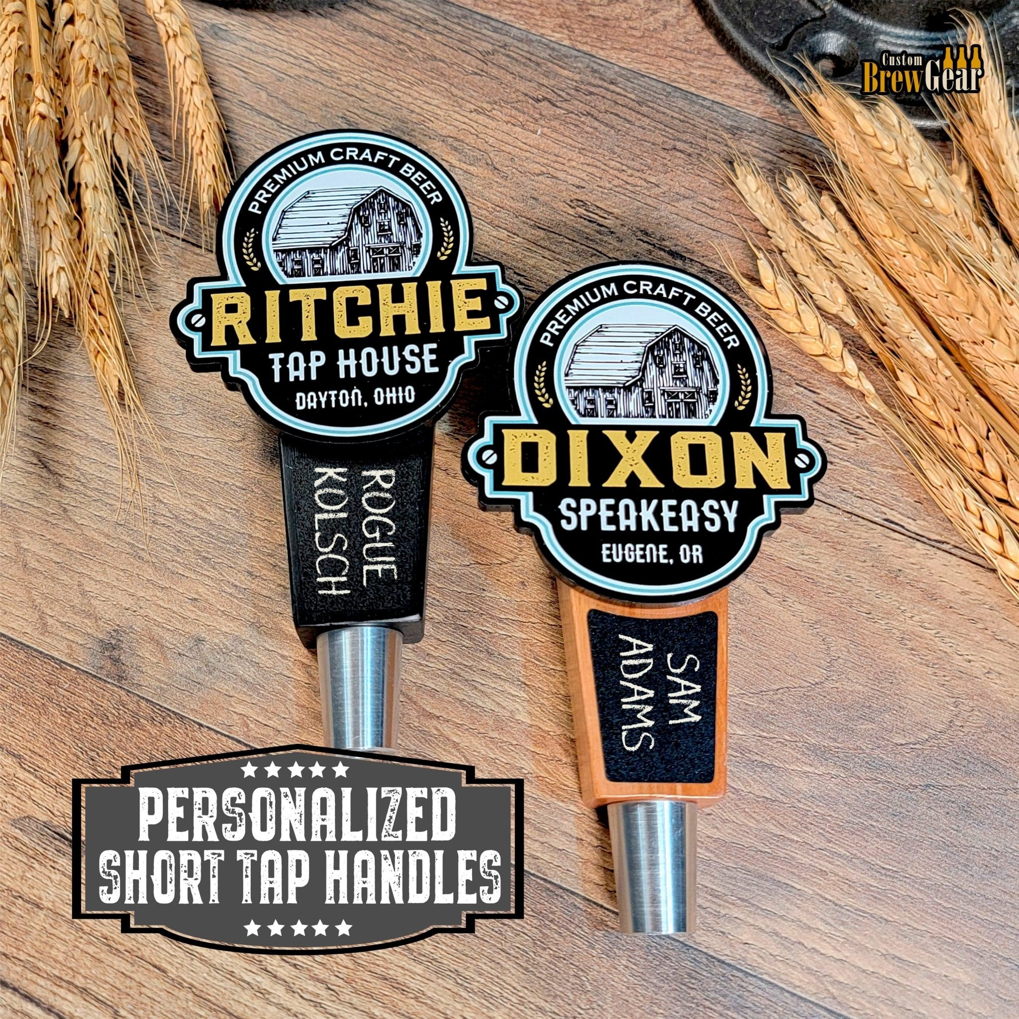 Short Tap Handle - Barn Edition - Custom Brew Gear