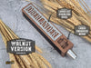 Signature Plate Tap Handle Edition – Personalized Stainless Steel - Custom Brew Gear