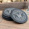 Slate Coaster Set - Monogram Edition - Custom Brew Gear