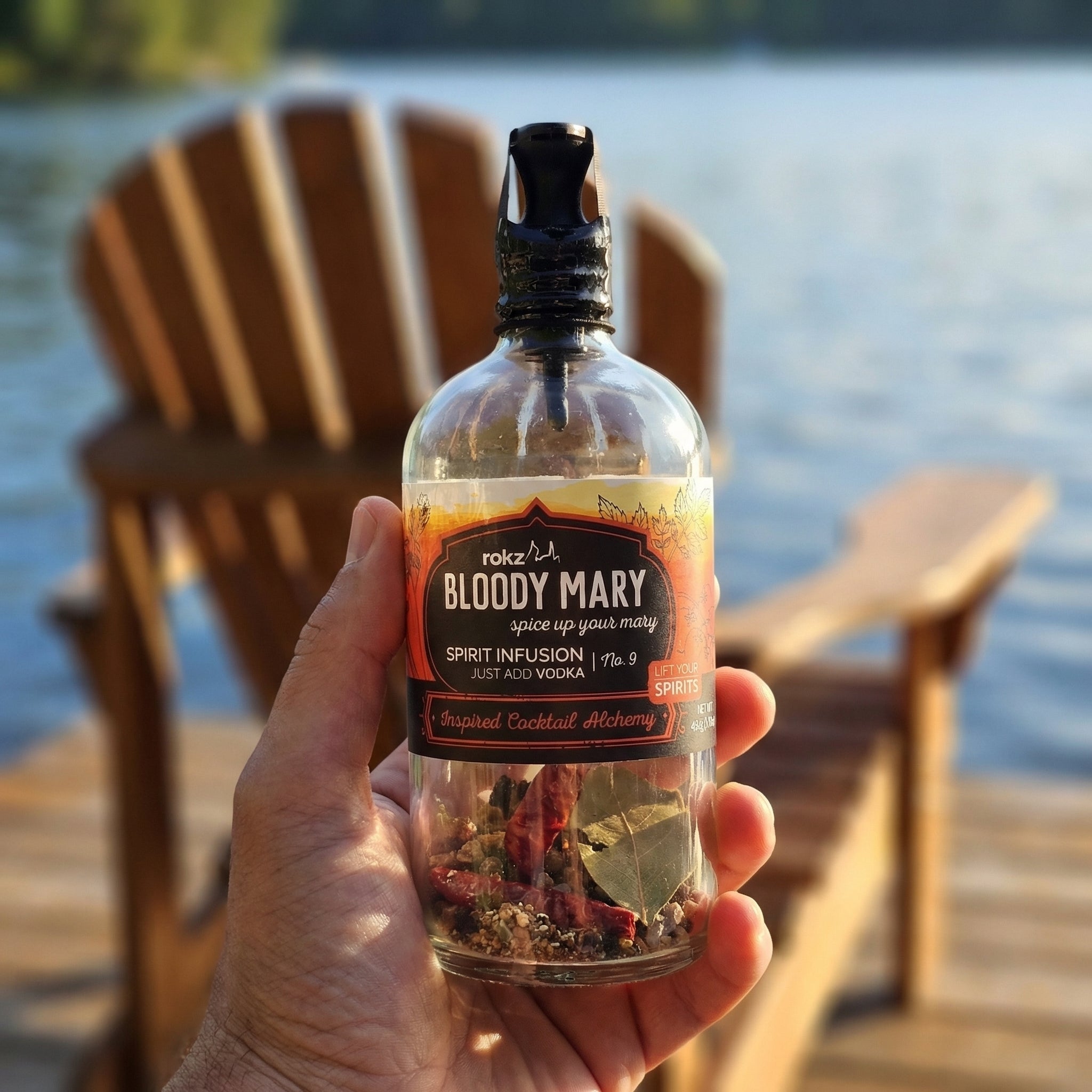 Spicy Bloody Mary Cocktail - Mocktail Infusion - Custom Brew Gear