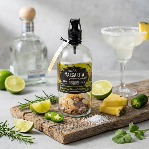 Spicy Margarita Cocktail - Mocktail Infusion - Custom Brew Gear