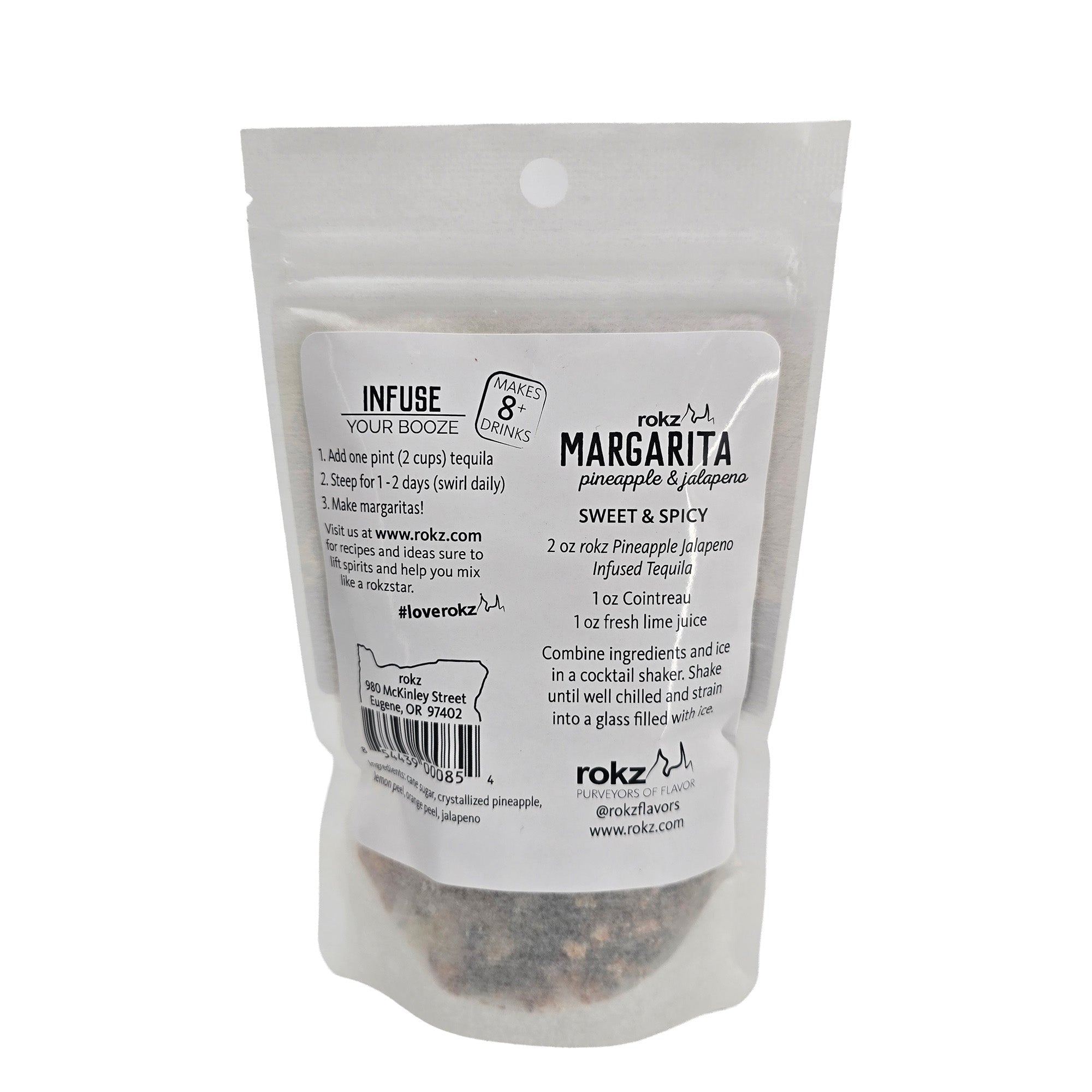 Spicy Margarita Cocktail - Mocktail Infusion Refill - Custom Brew Gear