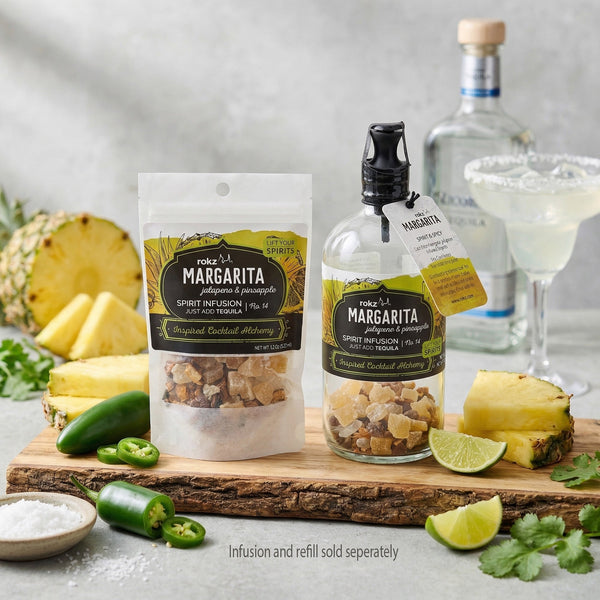 Spicy Margarita Cocktail - Mocktail Infusion Refill - Custom Brew Gear