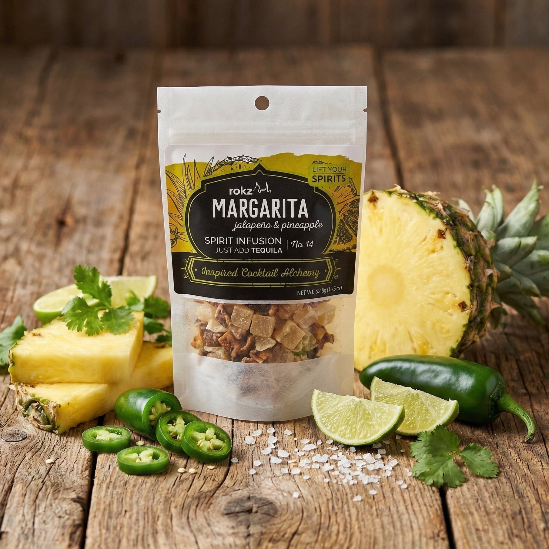Spicy Margarita Cocktail - Mocktail Infusion Refill - Custom Brew Gear
