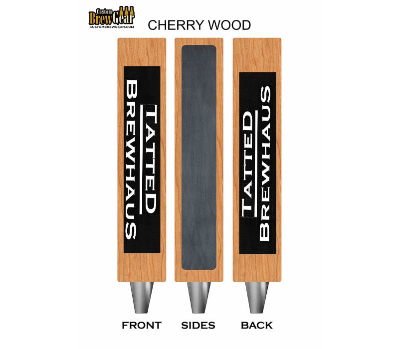 TH1001-E Engraved Square Custom Tap Handle - Custom Brew Gear