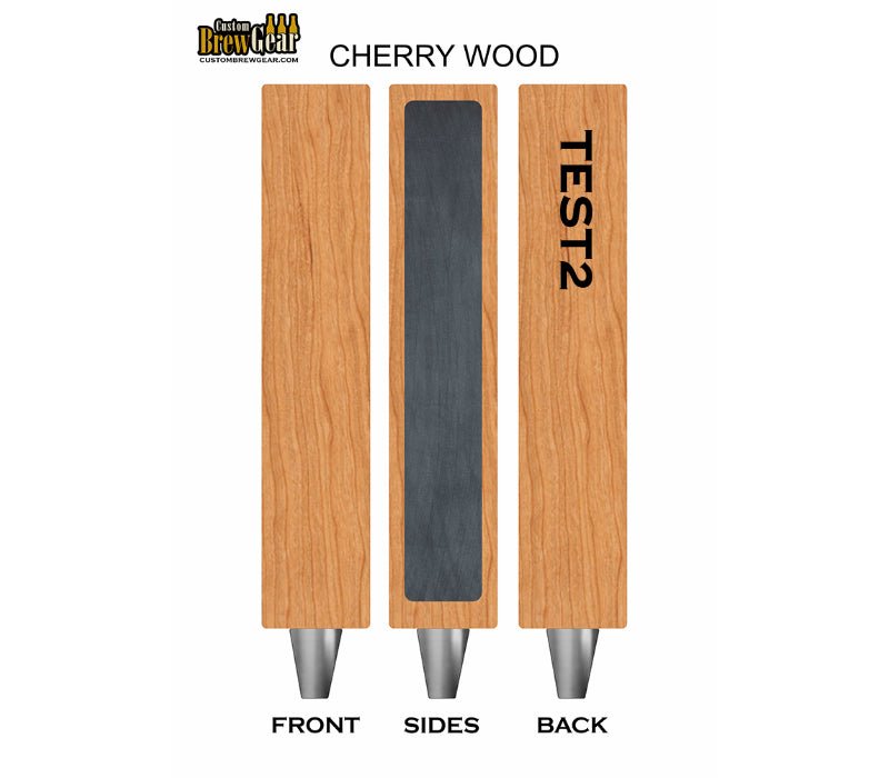 TH1001-E Engraved Square Custom Tap Handle - Custom Brew Gear