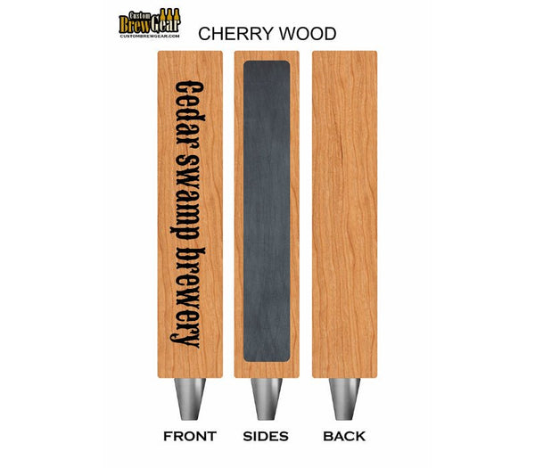 TH1001-E Engraved Square Custom Tap Handle - Custom Brew Gear