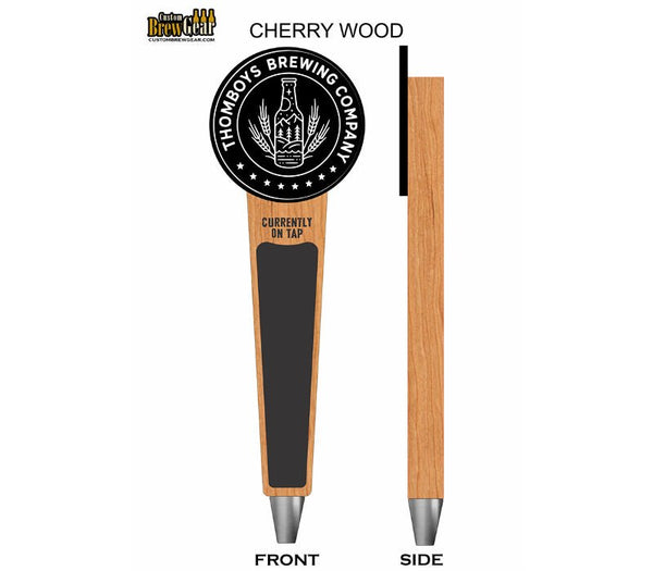 TH2500-Circle Topper Custom Tap Handle - Custom Brew Gear