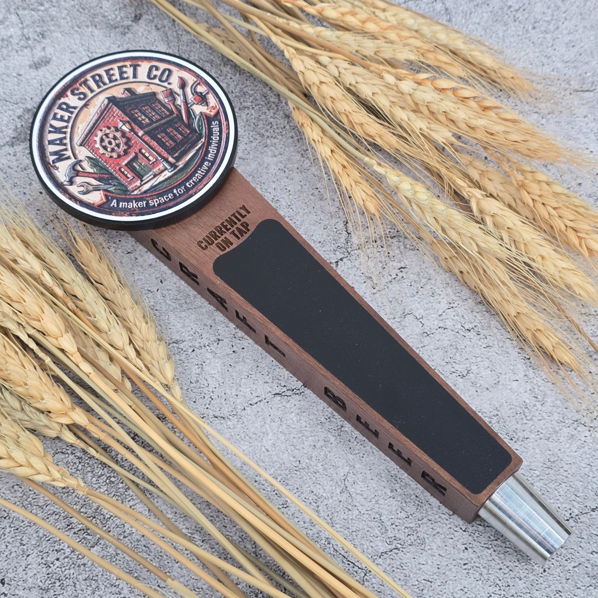 TH2500 - Circle Topper Custom Tap Handle - Custom Brew Gear