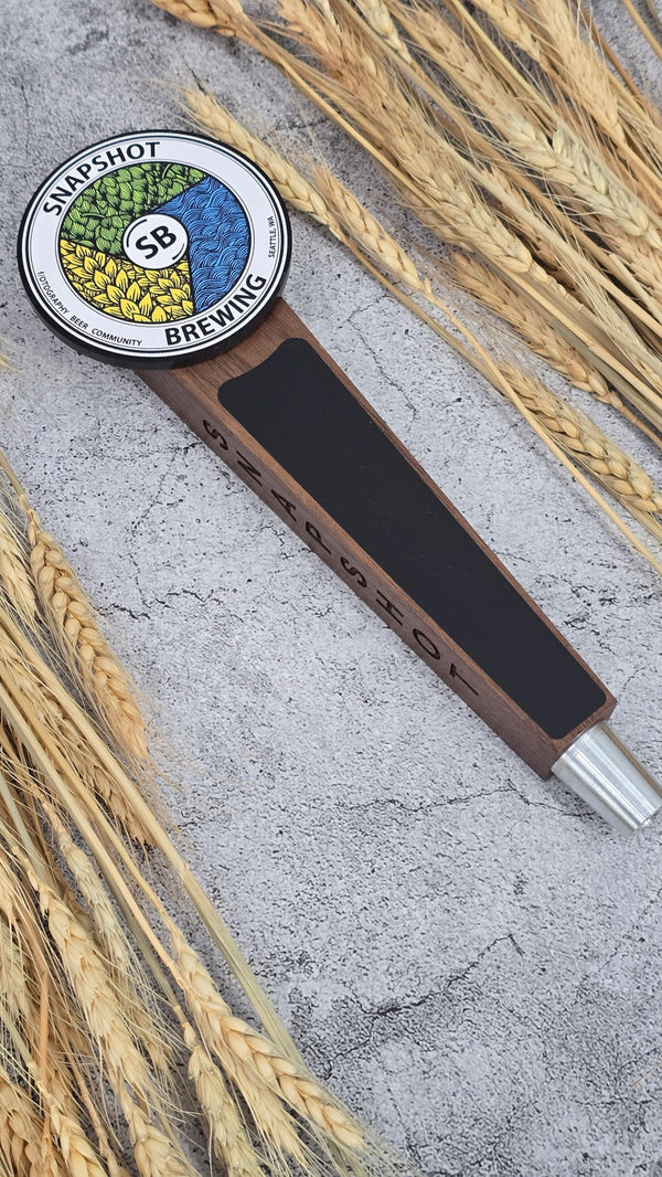 TH2500 - Circle Topper Custom Tap Handle - Custom Brew Gear