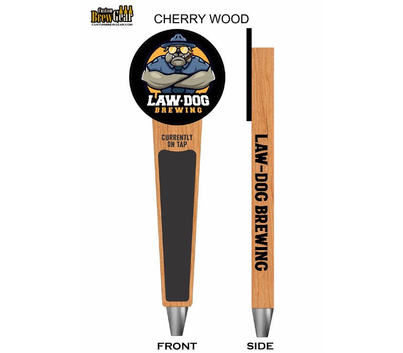 TH2500 - Circle Topper Custom Tap Handle - Custom Brew Gear