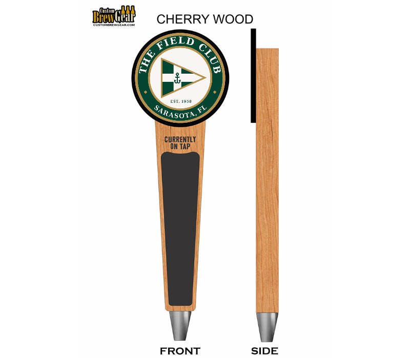 TH2500-Circle Topper Custom Tap Handle - Custom Brew Gear