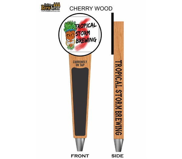 TH2500-Circle Topper Custom Tap Handle - Custom Brew Gear