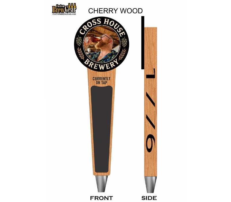 TH2500 - Circle Topper Custom Tap Handle - Custom Brew Gear