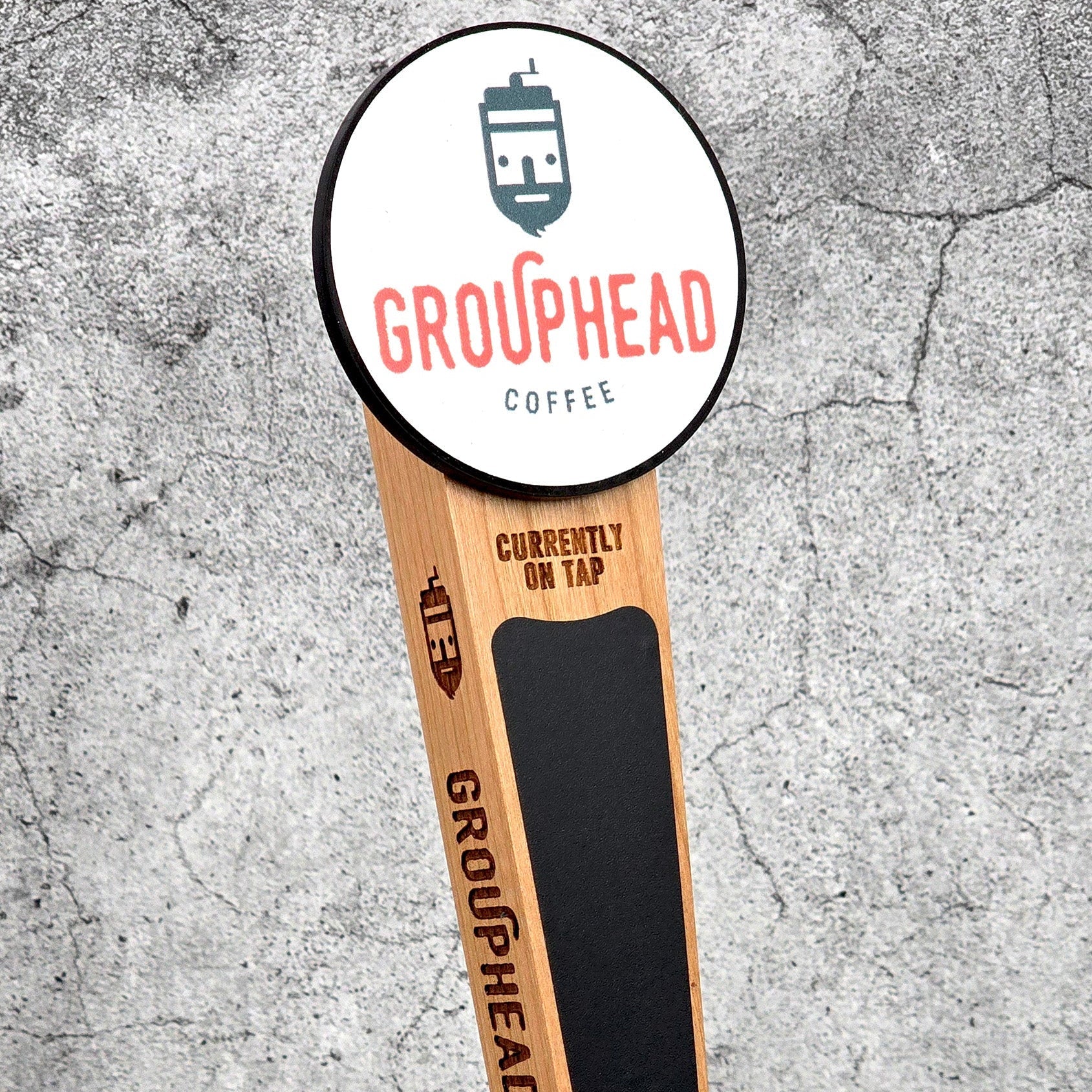 TH2500 - Circle Topper Custom Tap Handle - Custom Brew Gear