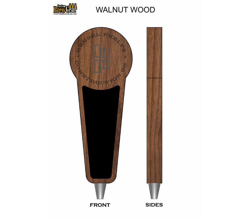 TH3002 - E Classic Style Custom Tap Handle - Custom Brew Gear