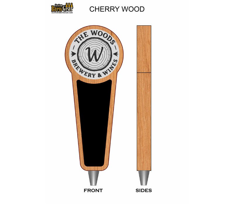 TH3002 - E Classic Style Custom Tap Handle - Custom Brew Gear