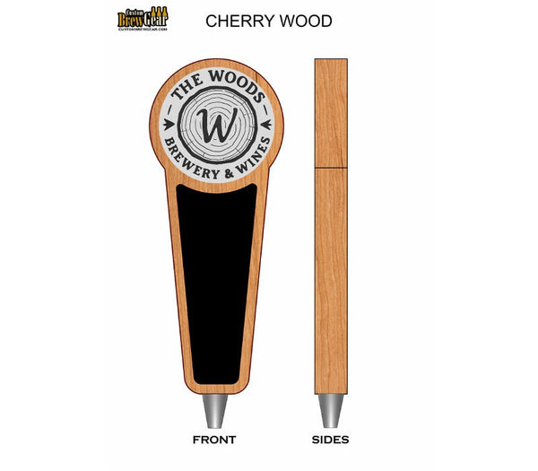 TH3002 - E Classic Style Custom Tap Handle - Custom Brew Gear