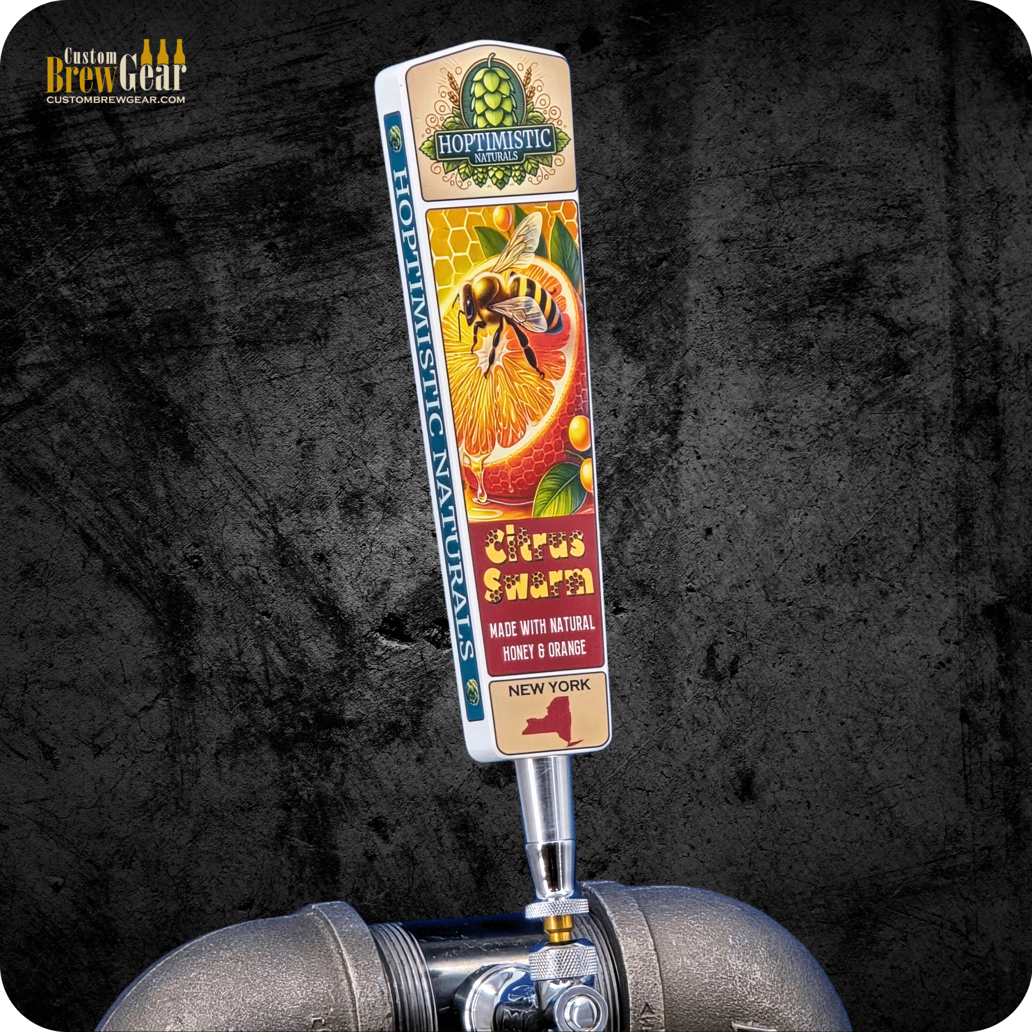 TH3500 - P Full Color Custom Tap Handle - Custom Brew Gear
