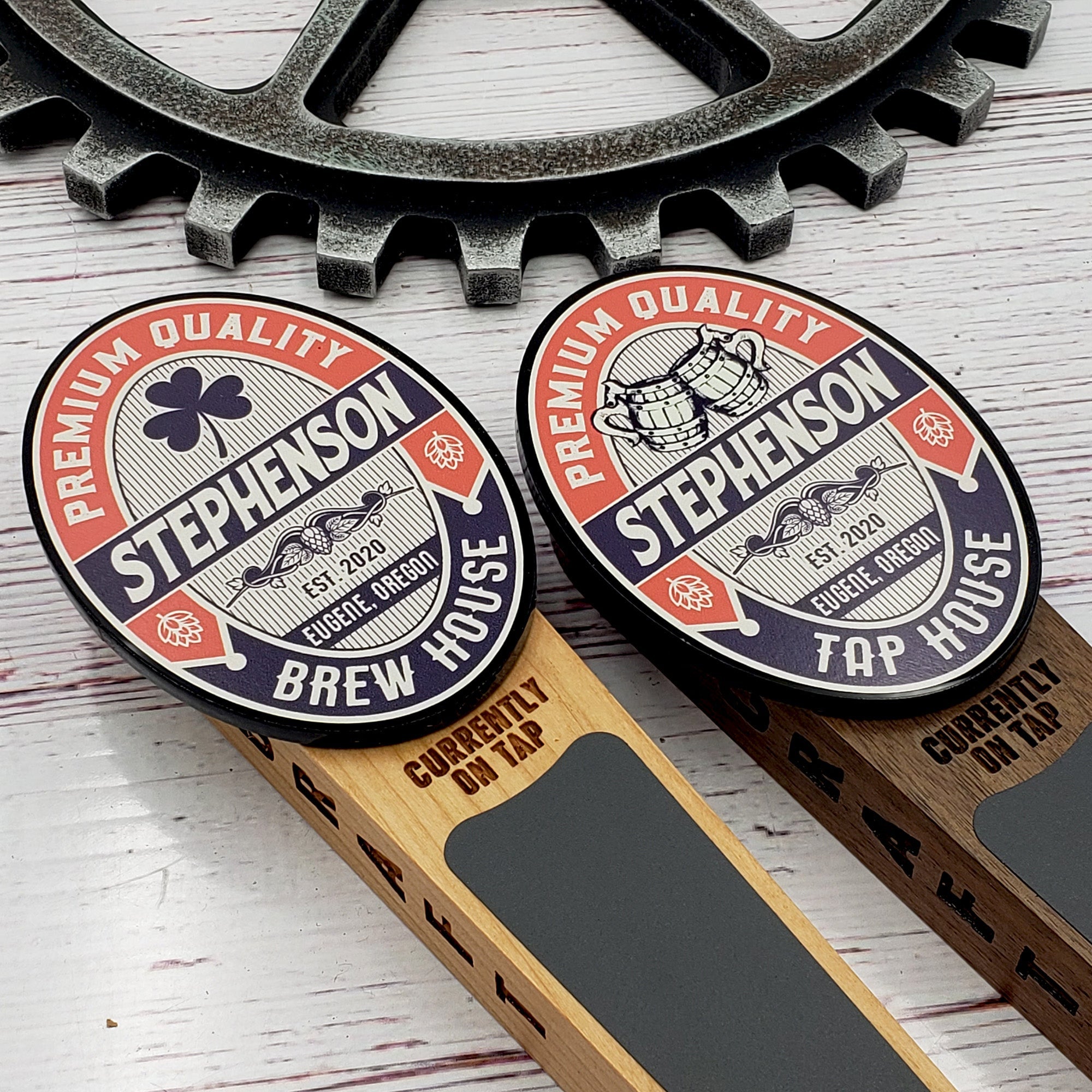 Vintage Edition - Custom Chalkboard Tap Handle - Custom Brew Gear