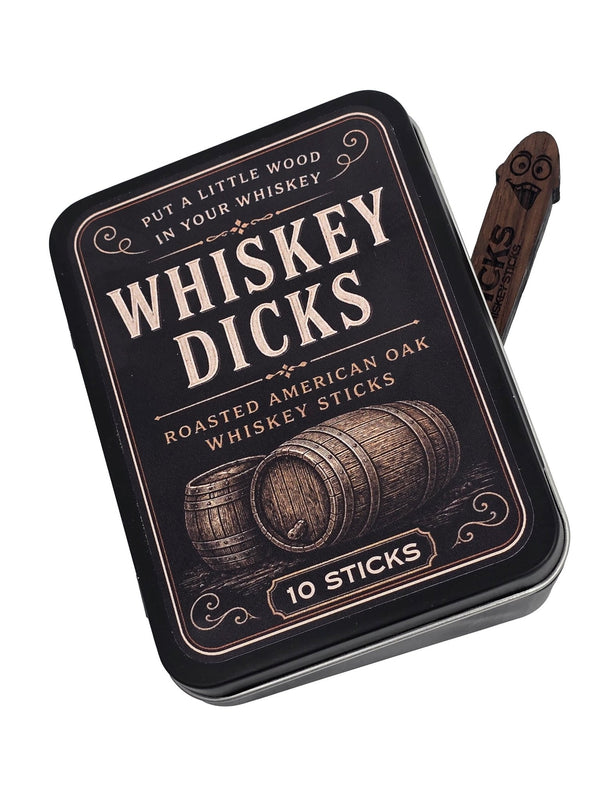 Whiskey Dicks Roasted American Oak Whiskey Aging Sticks - Custom Brew Gear