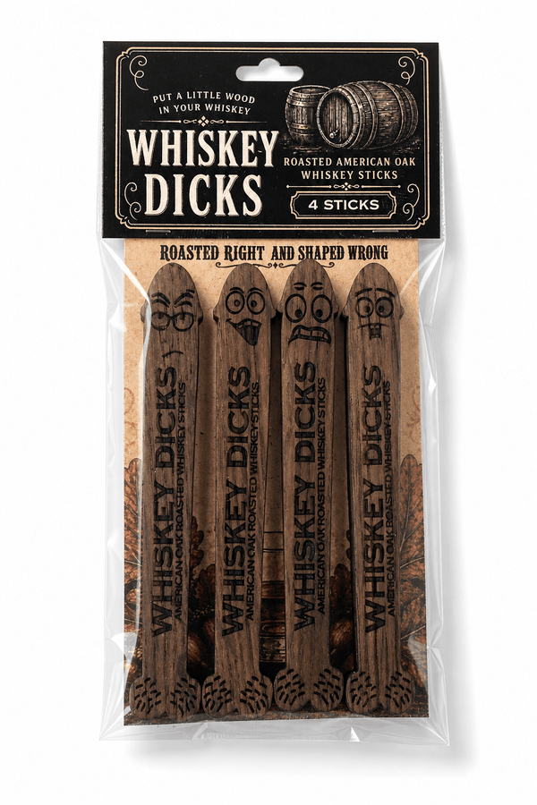 Whiskey Dicks Roasted American Oak Whiskey Aging Sticks - Custom Brew Gear