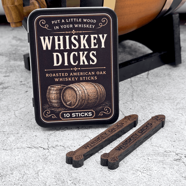Whiskey Dicks Roasted American Oak Whiskey Aging Sticks - Custom Brew Gear