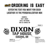 Industrial Pipe Custom Beer Flight: T-Handle