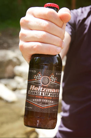 Personalized Beer Bottle Labels-Garage Edition - Custom Brew Gear