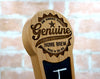 Beer Tap Handle Laser Engraved with Chalkboard - Genuine Home Brew Edition