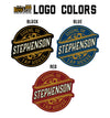 custom tap handle logo colors