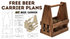 Free Wooden Beer Carrier Plans